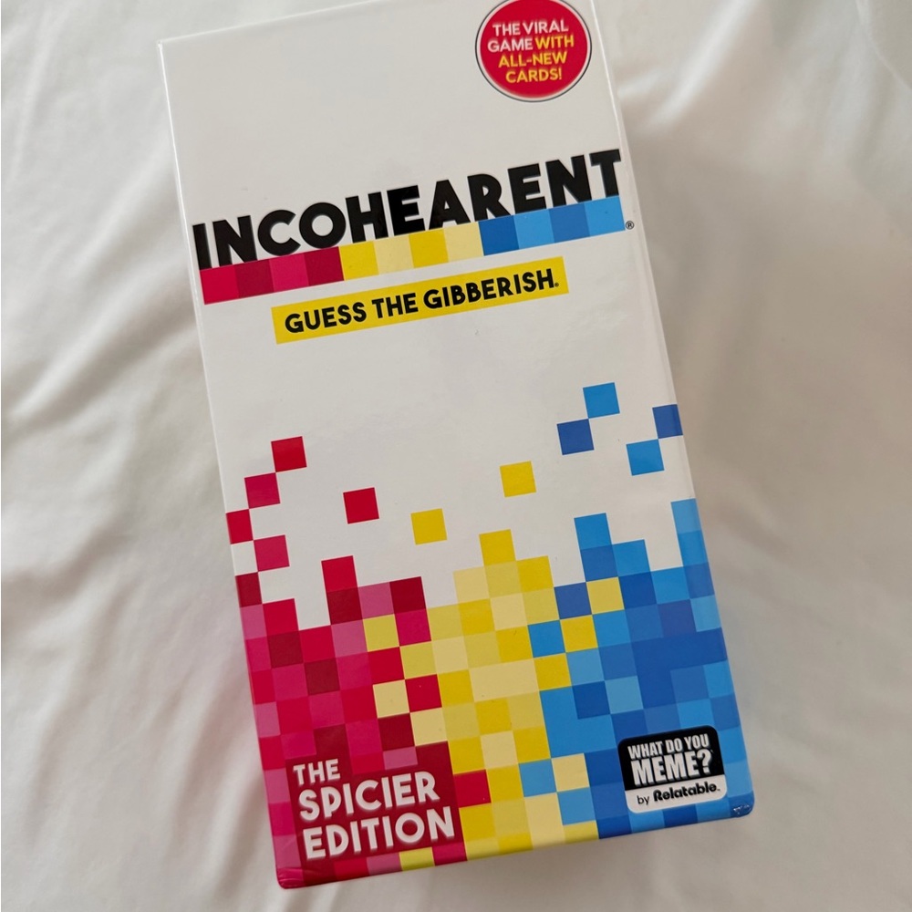 Incohearent The Spicier Edition Card Game by What Do You Meme? - Multicolor